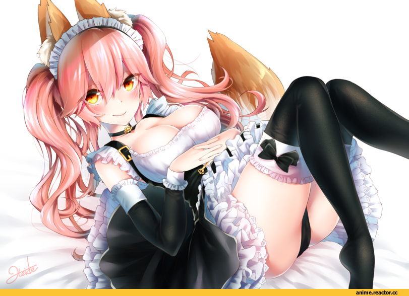 Tamamo no mae (fate), Fate/Extra, Fate (series), Maid, Anime Ero Pantsu, Anime Ero, oshiri, touwa iyo, Anime