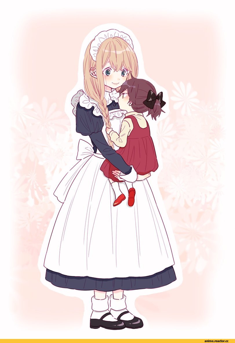 Anime Art, kawai rou, Maid, Anime