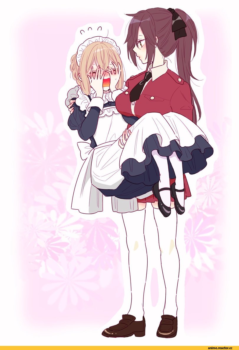 Anime Art, kawai rou, Maid, Anime