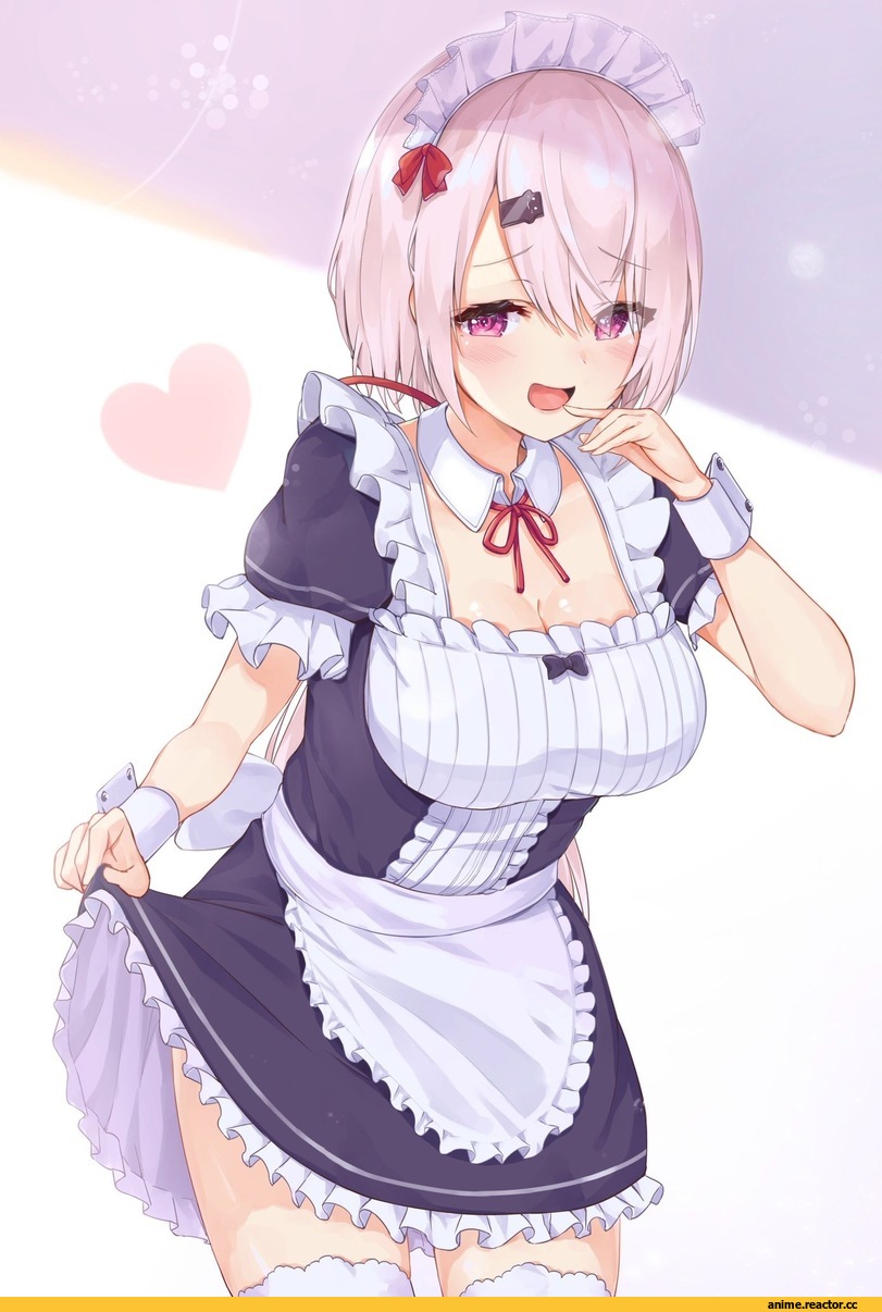 shiina yuika, Nijisanji, Maid, racchi., Anime