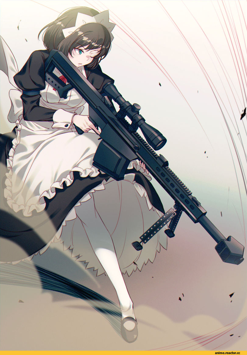 40hara, Anime Art, Maid, Опасные Няшки, Anime Няши, Anime Original, Anime