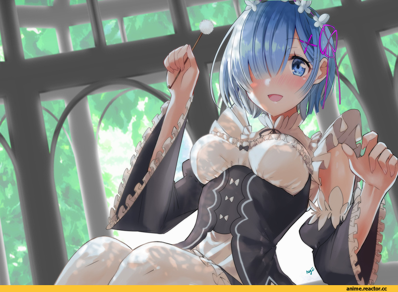 Re Zero Kara Hajimeru Isekai Seikatsu, Rem (re zero), aonegi, Anime