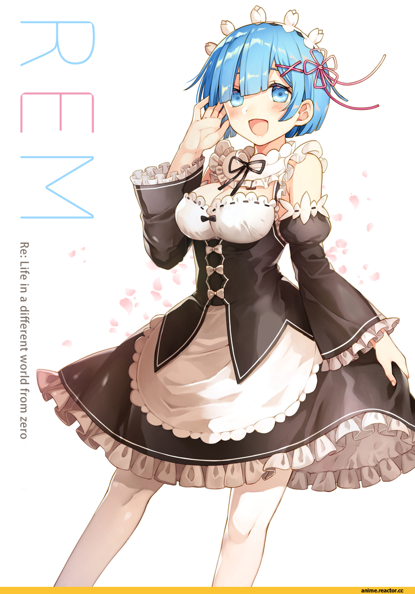 Re Zero Kara Hajimeru Isekai Seikatsu, Rem (re zero), kurata rine, Anime