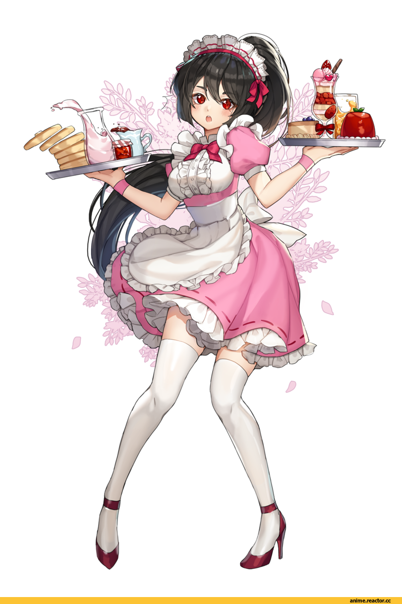AO, Anime Art, Maid, risem, Anime
