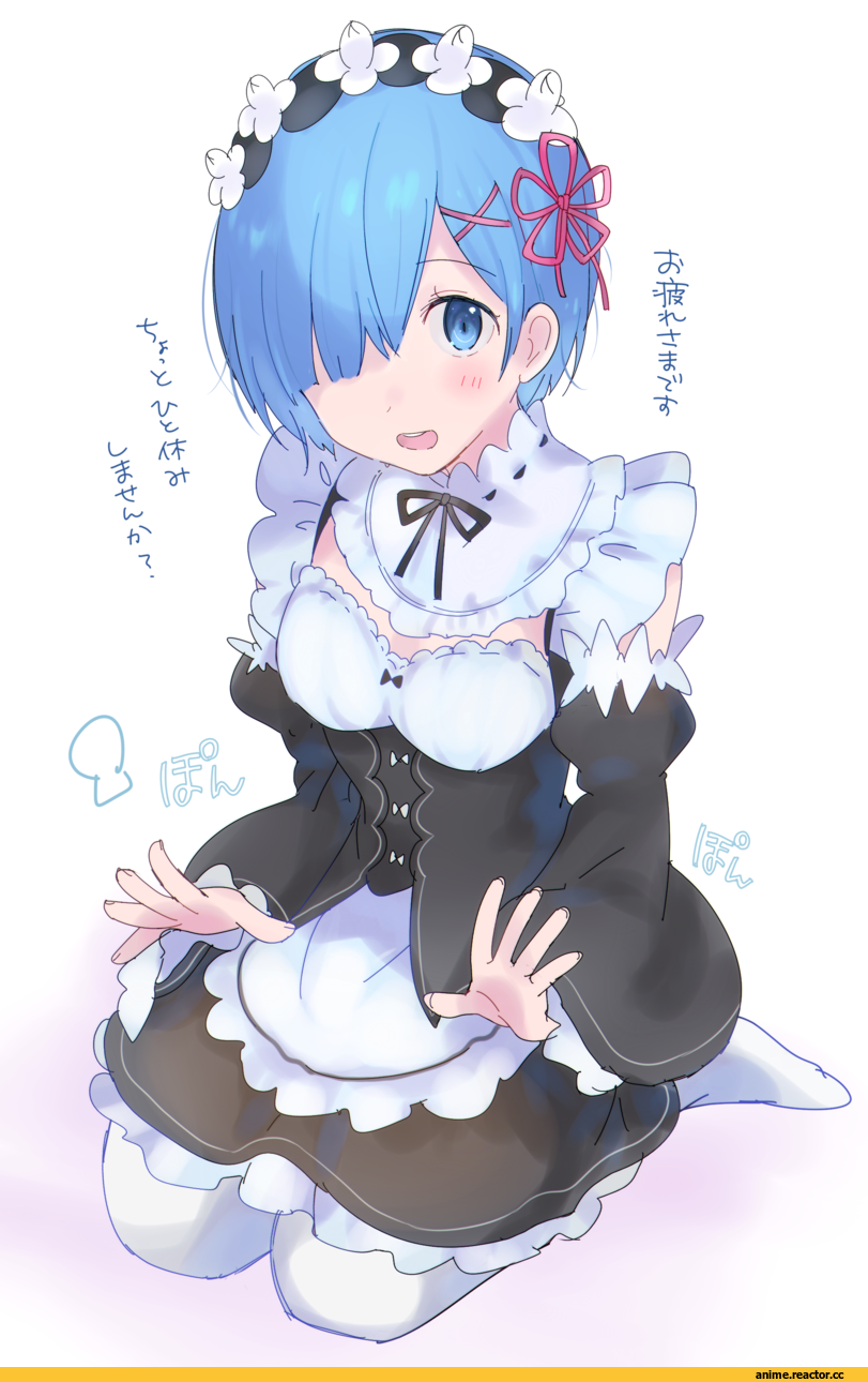 Re Zero Kara Hajimeru Isekai Seikatsu, Rem (re zero), kakizato, Anime