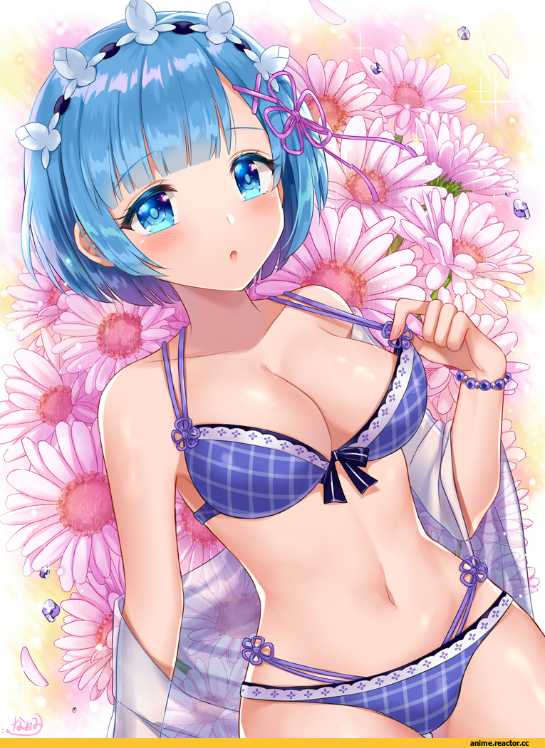 Re Zero Kara Hajimeru Isekai Seikatsu, Rem (re zero), naomi (fantasia), Anime Ero Swim, Anime Ero, Anime