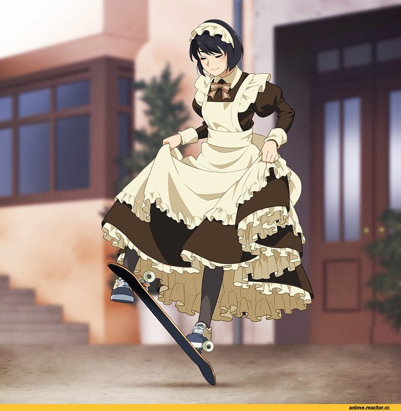 Anime Art, suzushiro (suzushiro333), Maid, Anime