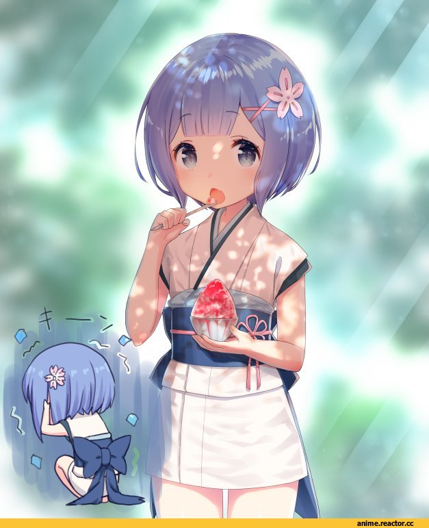 Re Zero Kara Hajimeru Isekai Seikatsu, Rem (re zero), Yasuyuki, Anime Art, Anime