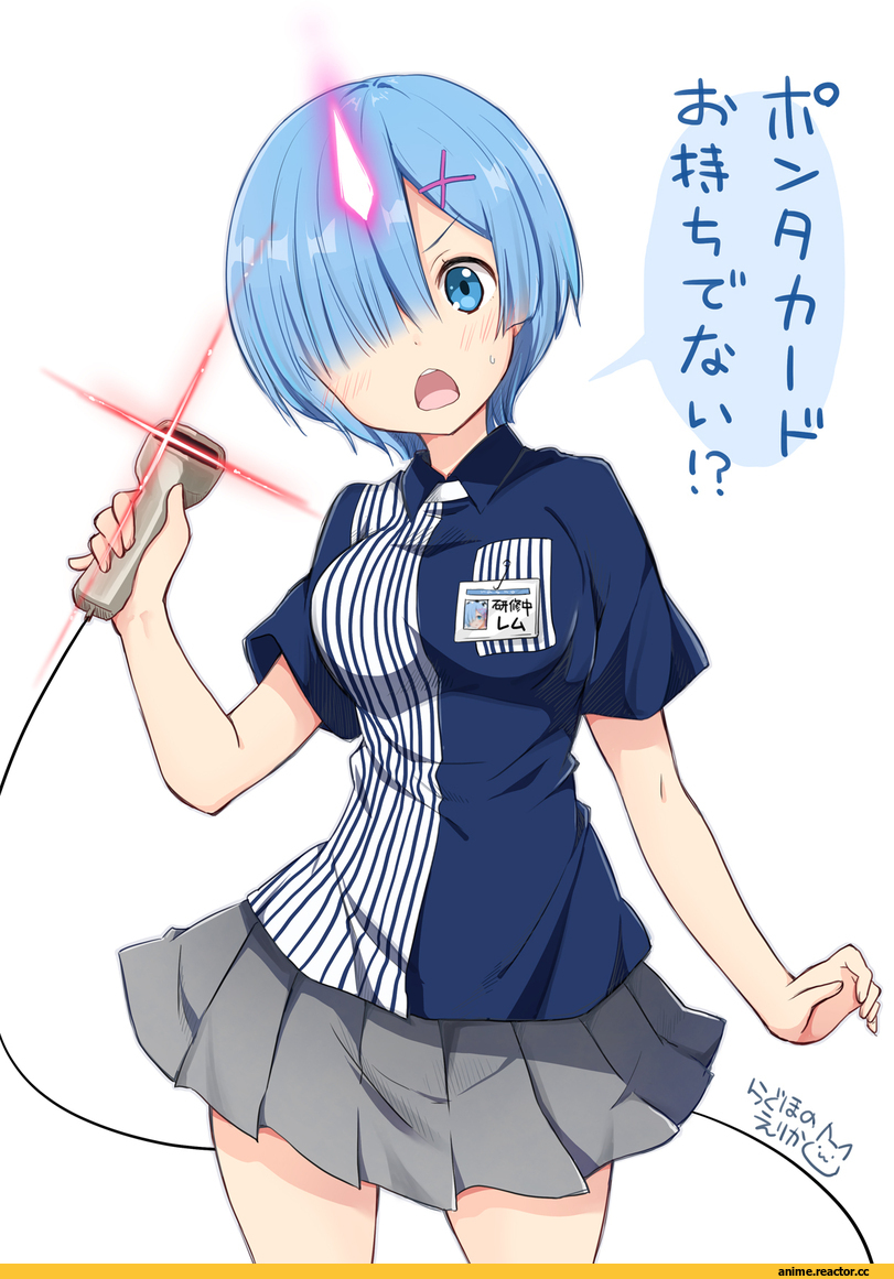 ragho no erika, Rem (re zero), Re Zero Kara Hajimeru Isekai Seikatsu, Anime