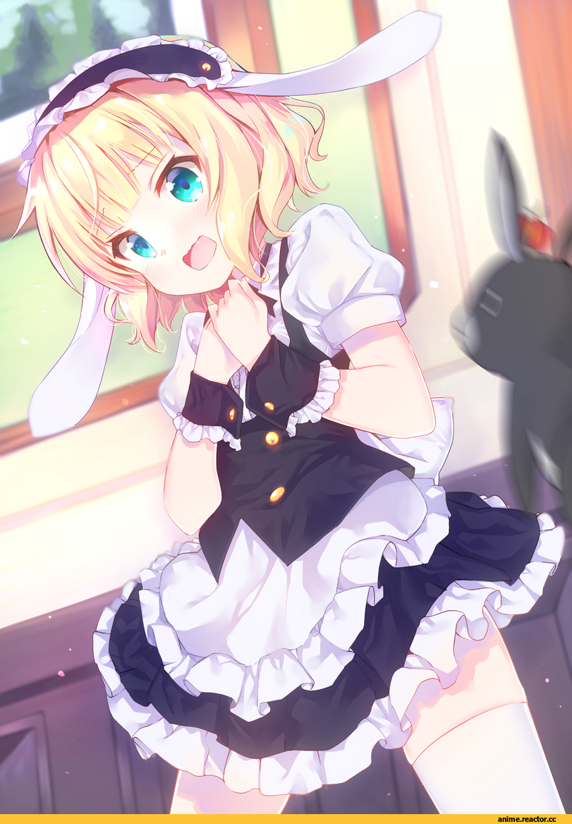 kirima sharo, Gochuumon wa Usagi Desu ka?, Usagimimi, Animal Ears, Maid, kerun, Anime