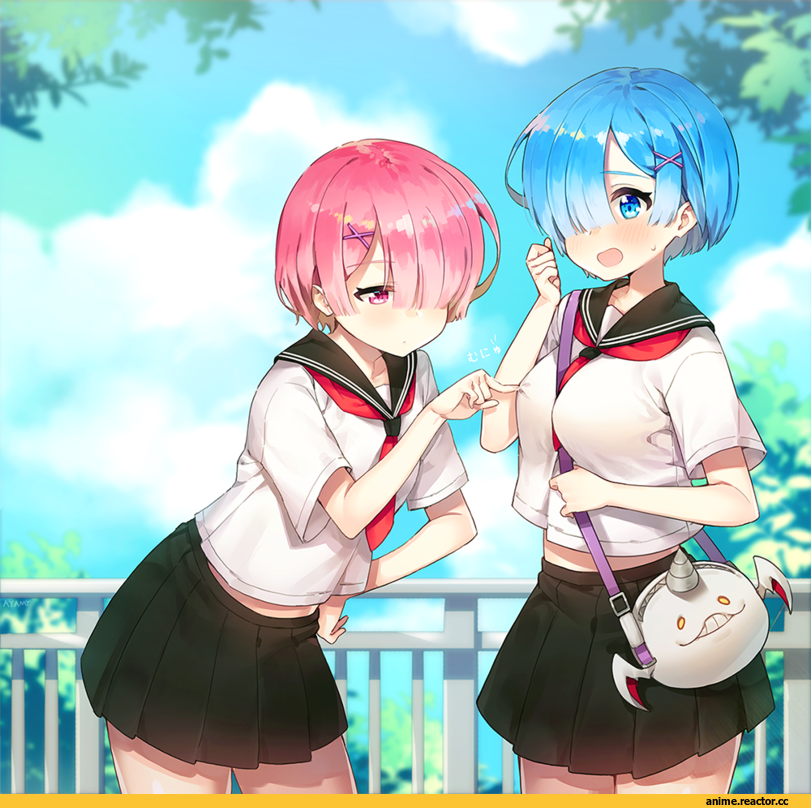 Ayami (Annahibi), Ram (Re Zero), Re Zero Kara Hajimeru Isekai Seikatsu, Rem (re zero), Anime