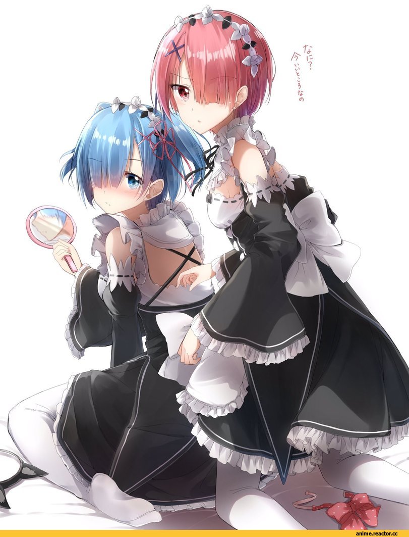 pentagon (railgun ky1206), Ram (Re Zero), Re Zero Kara Hajimeru Isekai Seikatsu, Rem (re zero), Anime