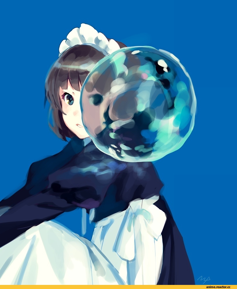 Ryo, AO, Anime Art, Anime Ero Pantsu, Anime Ero, Animal Ears, Maid, Anime Ero Ass, Anime