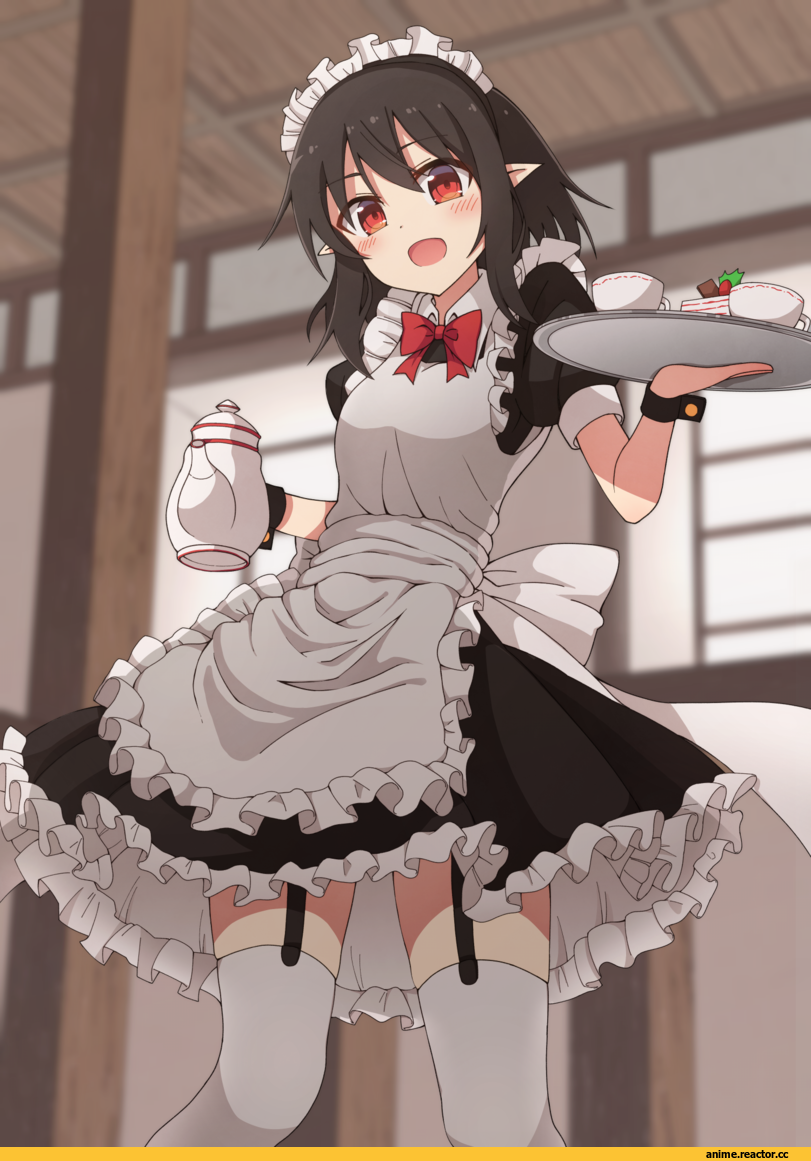 Shameimaru Aya, Touhou Project, Maid, taki sandstone, Anime