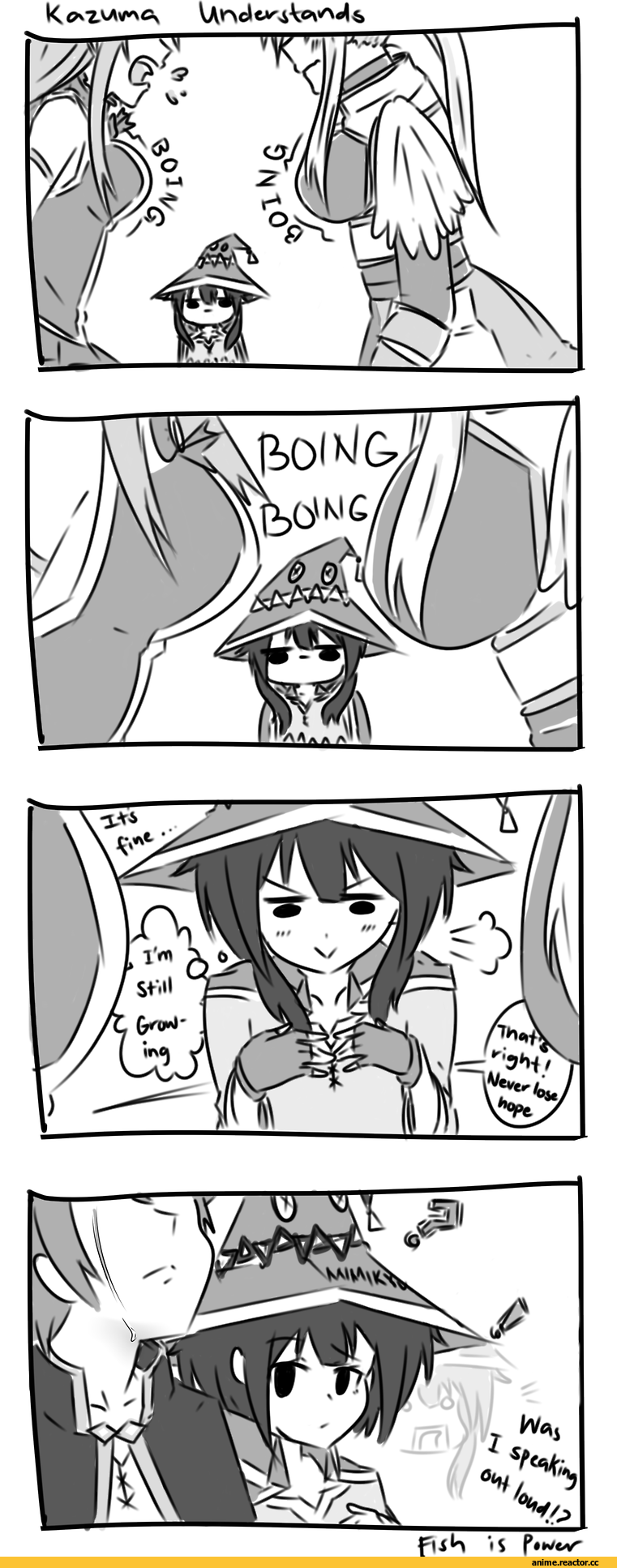 Darkness (KonoSuba), KonoSuba, seiji-kun, Megumin, Aqua (KonoSuba), Anime Комиксы, Anime