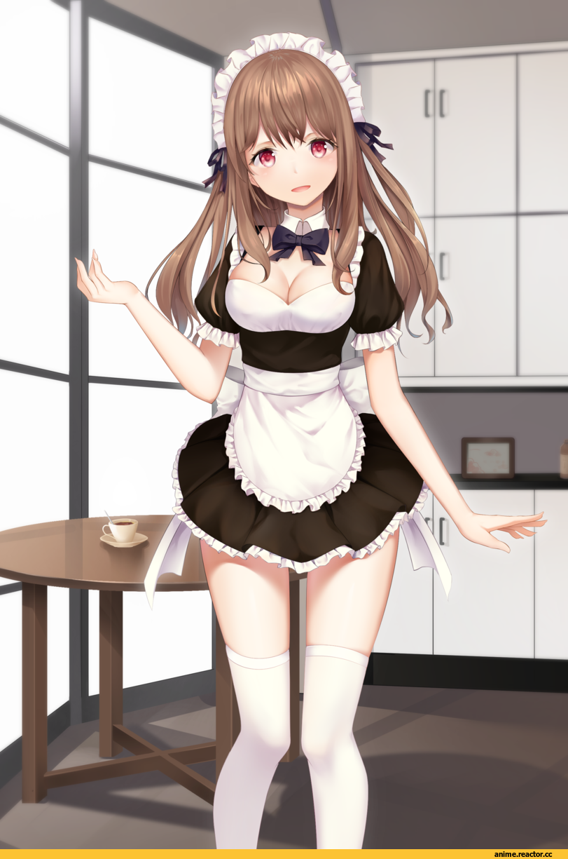 karin (fineyanny), AO, Anime Art, Maid, Anime