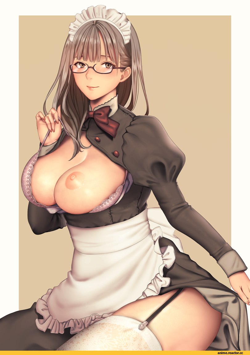 Maid, Megane, Anime Ero Oppai, Anime Ero, Ono Itaru, Anime