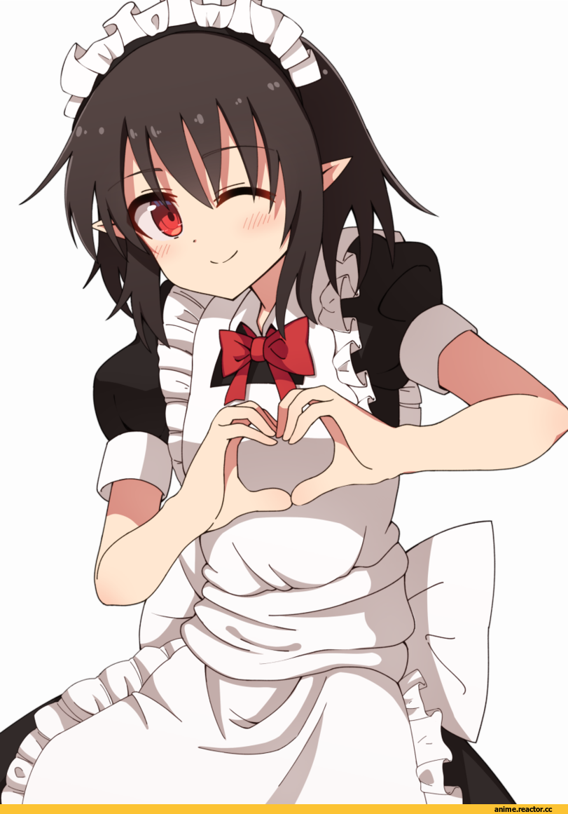 Touhou Project, Shameimaru Aya, taki sandstone, Maid, Anime