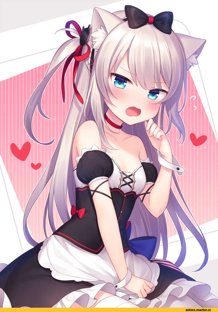 Hammann (Azur Lane), Azur Lane, nekomimi, Animal Ears, Maid, Amane Kurumi, Anime