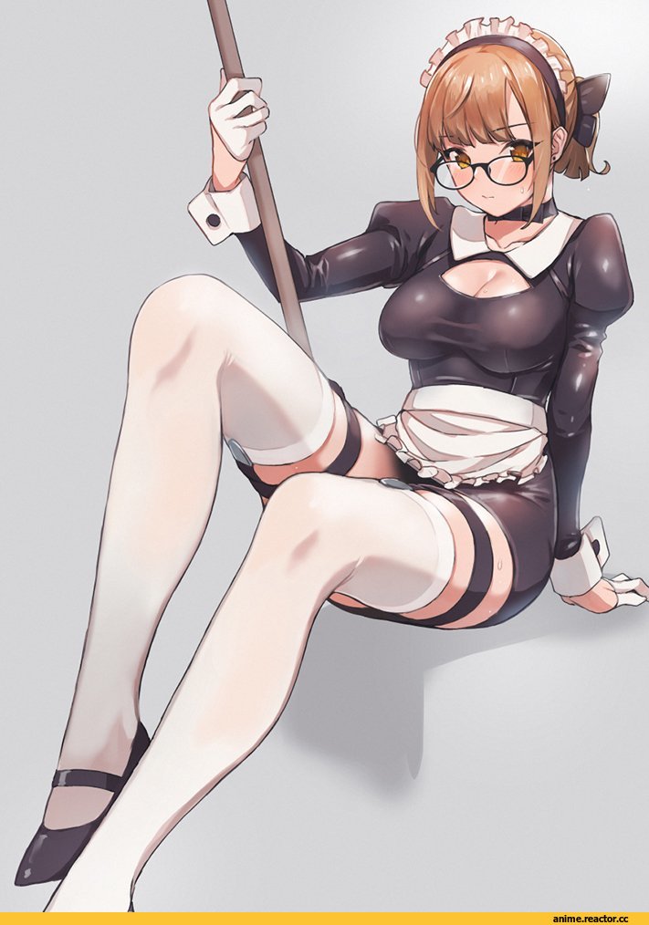 Maid, Megane, doushimasho, Anime