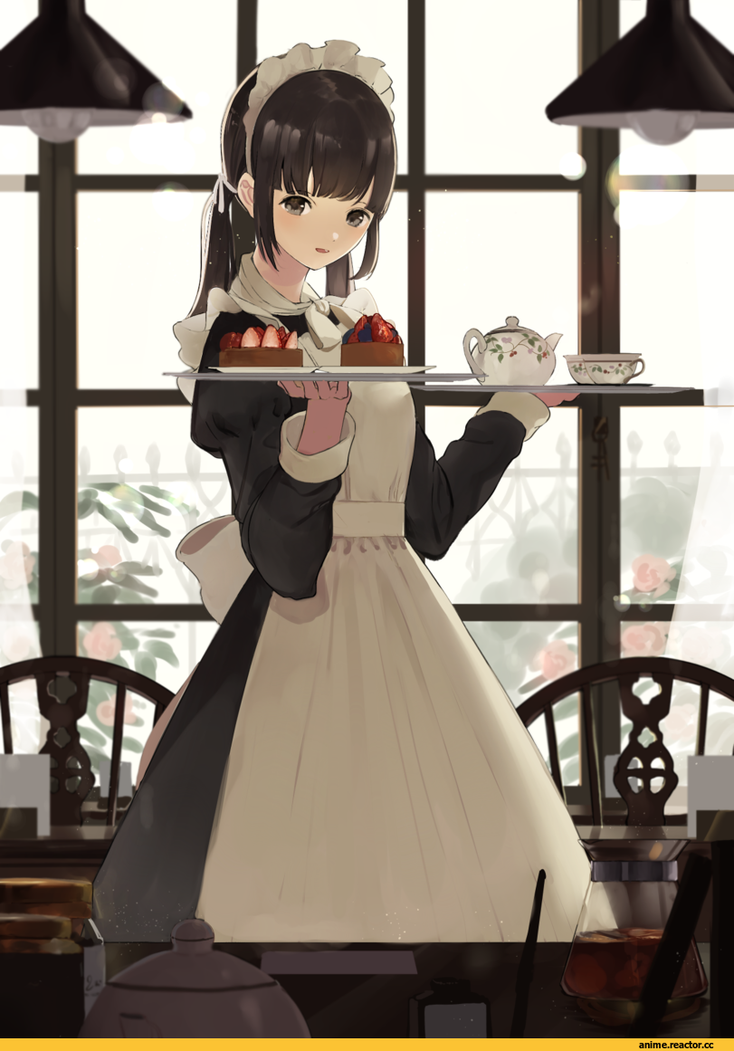 Anime Art, shii (kairi-t-k0317), Maid, Anime