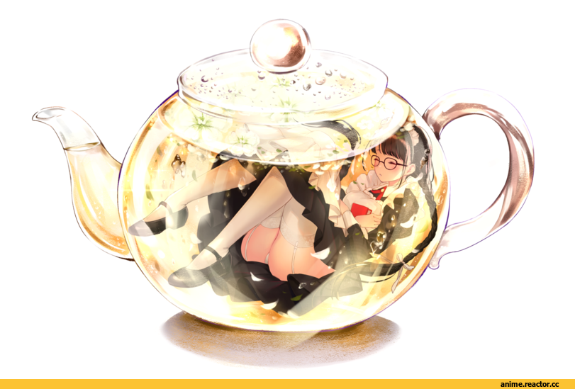 PieroRabu, Anime Original, Anime Art, Anime Ero, Anime Ero Pantsu, Maid, Няши в еде, Anime Няши, Anime