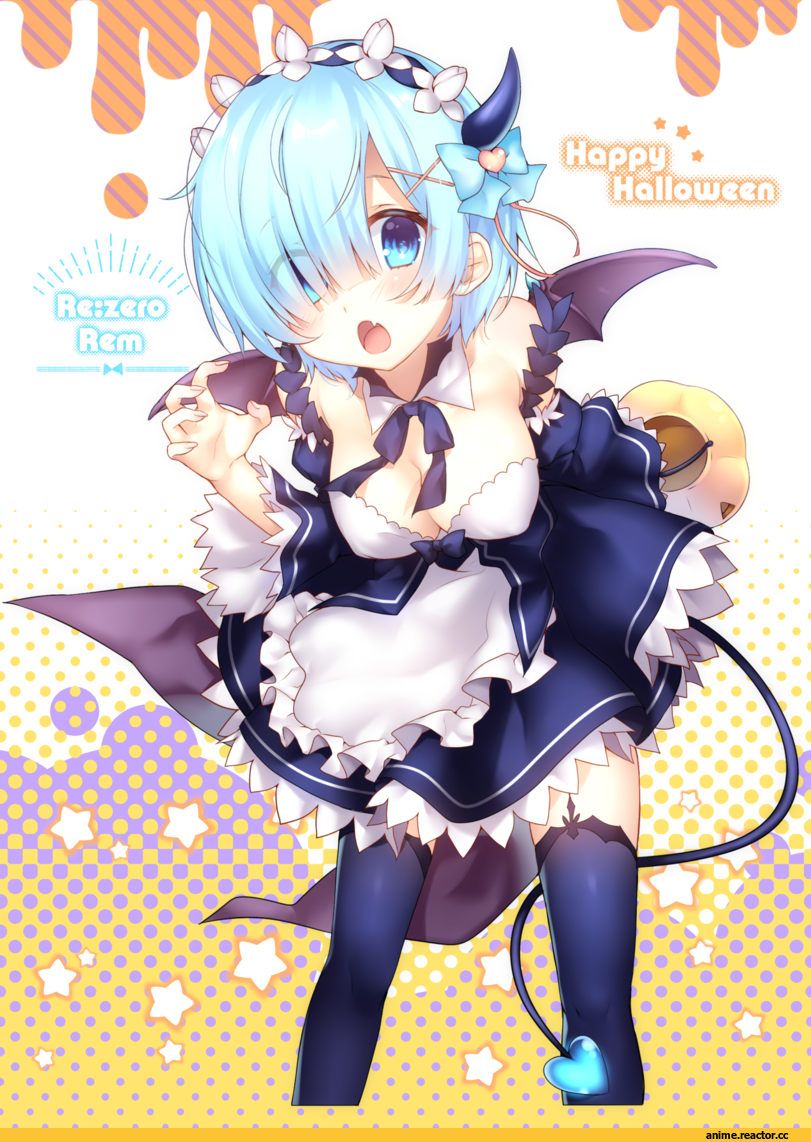 Rem (re zero), Re Zero Kara Hajimeru Isekai Seikatsu, Chihiro, Anime Halloween, Anime