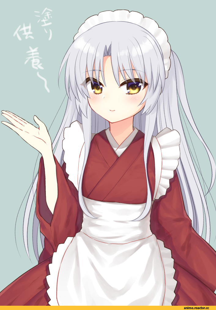 tenshi (angel beats!), Angel Beats!, Maid, nakamura hinato, Anime