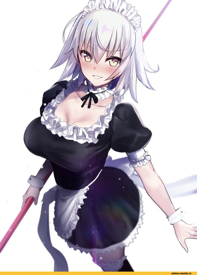 Jeanne Alter, Fate/Grand Order, Fate (series), Maid, Untsue, Anime Art, Anime