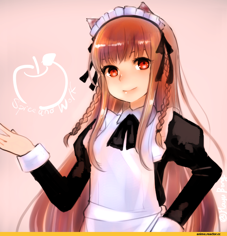 mayumura basako, Holo, Spice and Wolf, Inumimi, Animal Ears, Maid, Anime