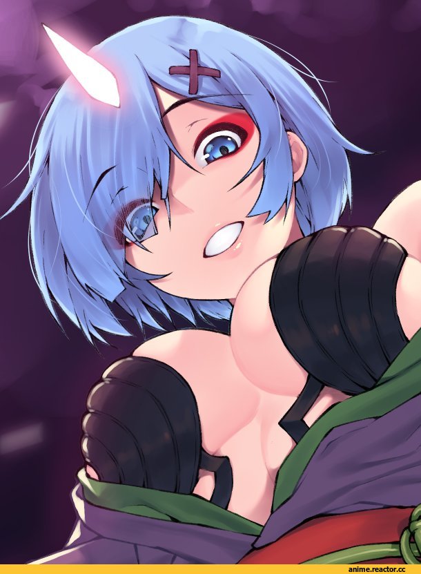 Jjune, Anime Art, Rem (re zero), Re Zero Kara Hajimeru Isekai Seikatsu, Shuten Douji (Fate/grand order), Fate/Grand Order, Fate (series), crossover, Anime
