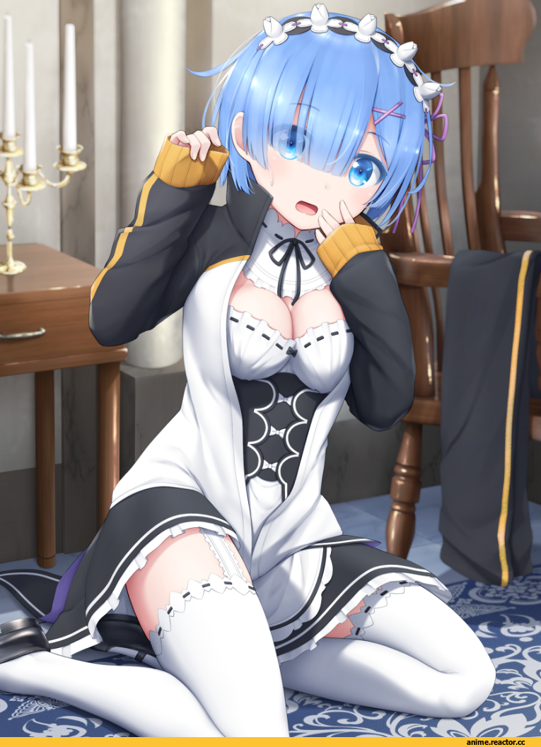 Haribote (Tarao), Anime Art, artist, Rem (re zero), Re Zero Kara Hajimeru Isekai Seikatsu, Anime
