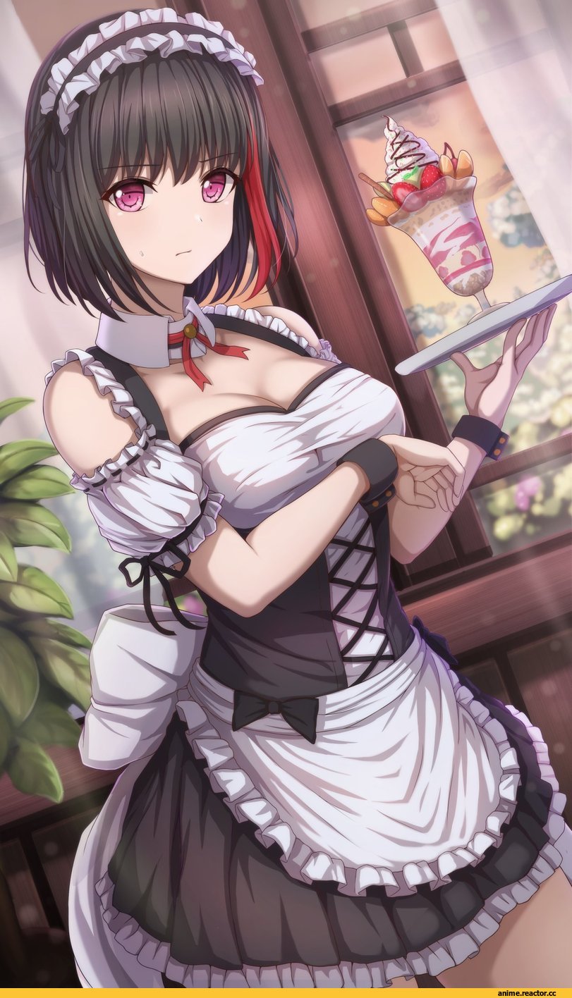 Bang Dream!, Maid, mitake ran, narafume, Anime