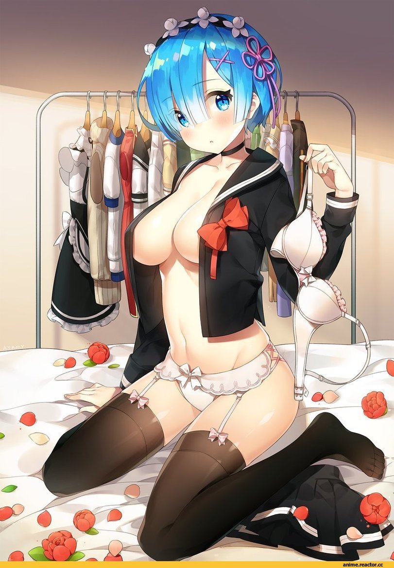 Rem (re zero), Re Zero Kara Hajimeru Isekai Seikatsu, Anime Ero, Anime Art, Anime Ero Pantsu, Anime Ero Oppai, ayamy garubinu, artist, Anime