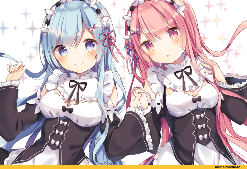 kanadetsuki shion, Rem (re zero), Re Zero Kara Hajimeru Isekai Seikatsu, Ram (Re Zero), Anime
