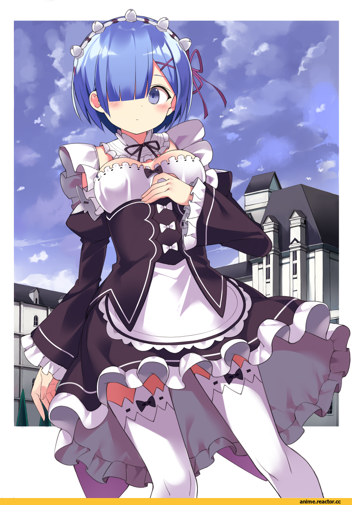 Re Zero Kara Hajimeru Isekai Seikatsu, Rem (re zero), 501092-taka, Anime
