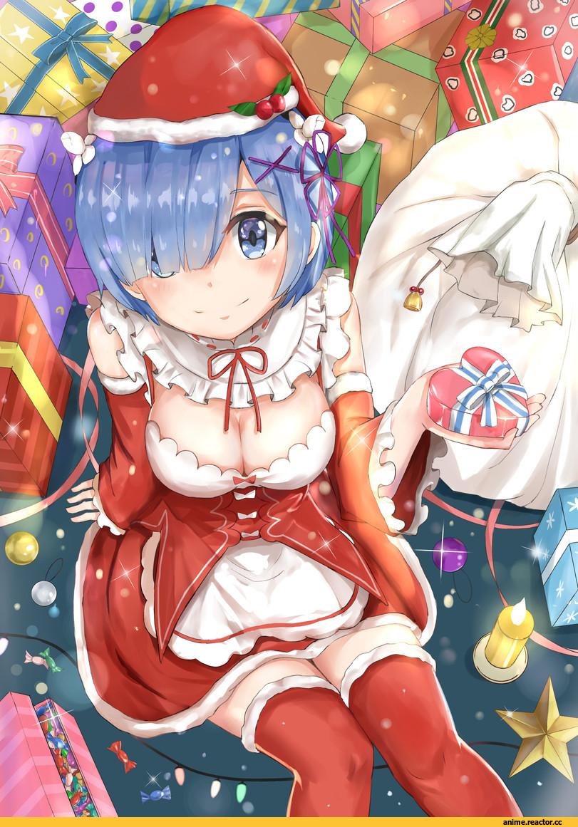 Re Zero Kara Hajimeru Isekai Seikatsu, Rem (re zero), Anime Christmas, Anime