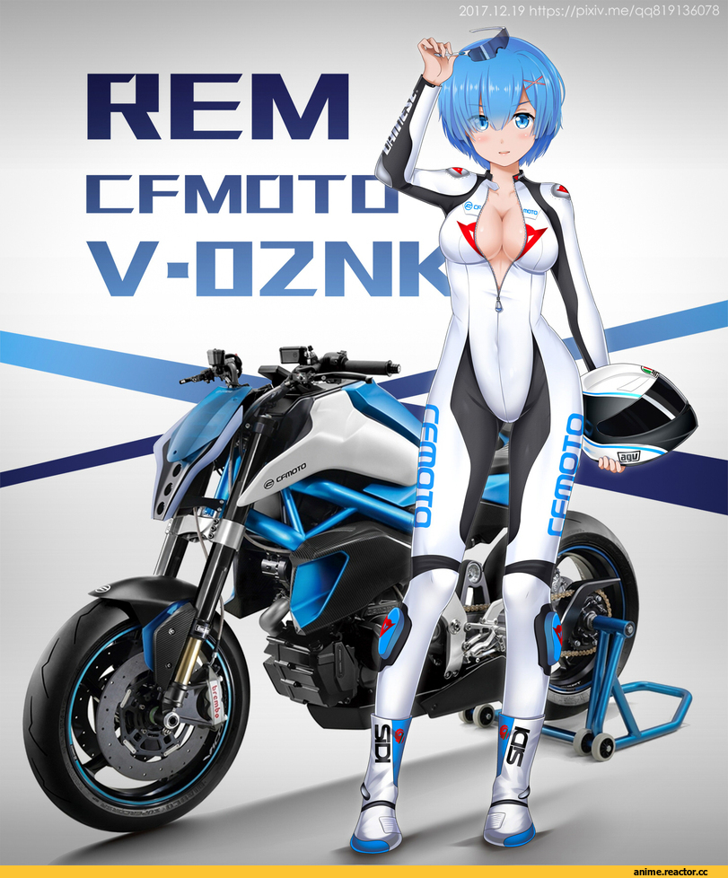ookuma (qq), Rem (re zero), Re Zero Kara Hajimeru Isekai Seikatsu, Anime Art, Anime