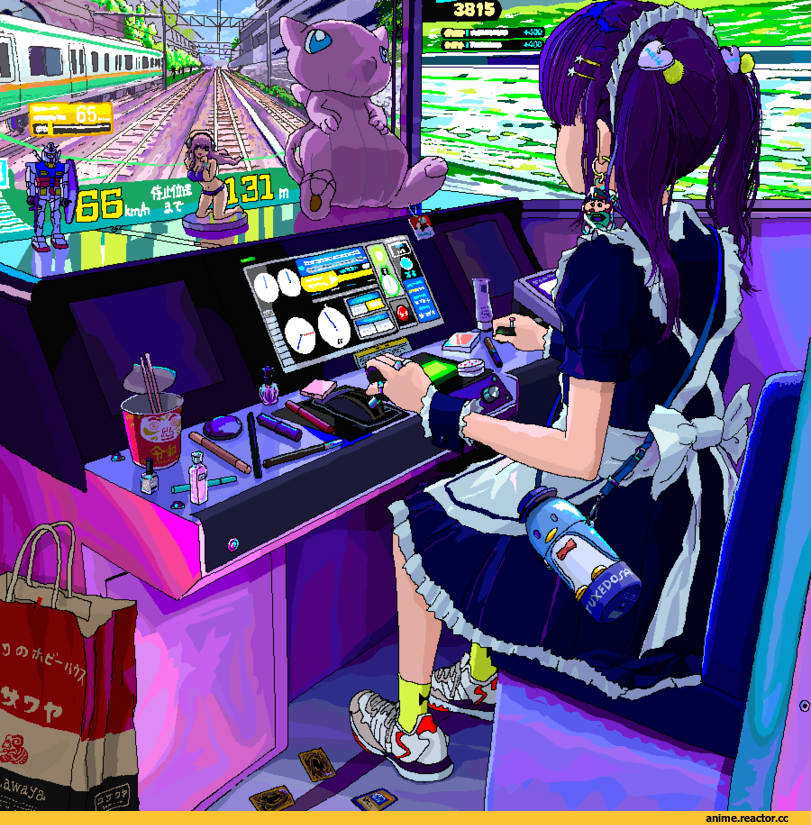 Anime Art, artist, ace akira, Maid, Anime