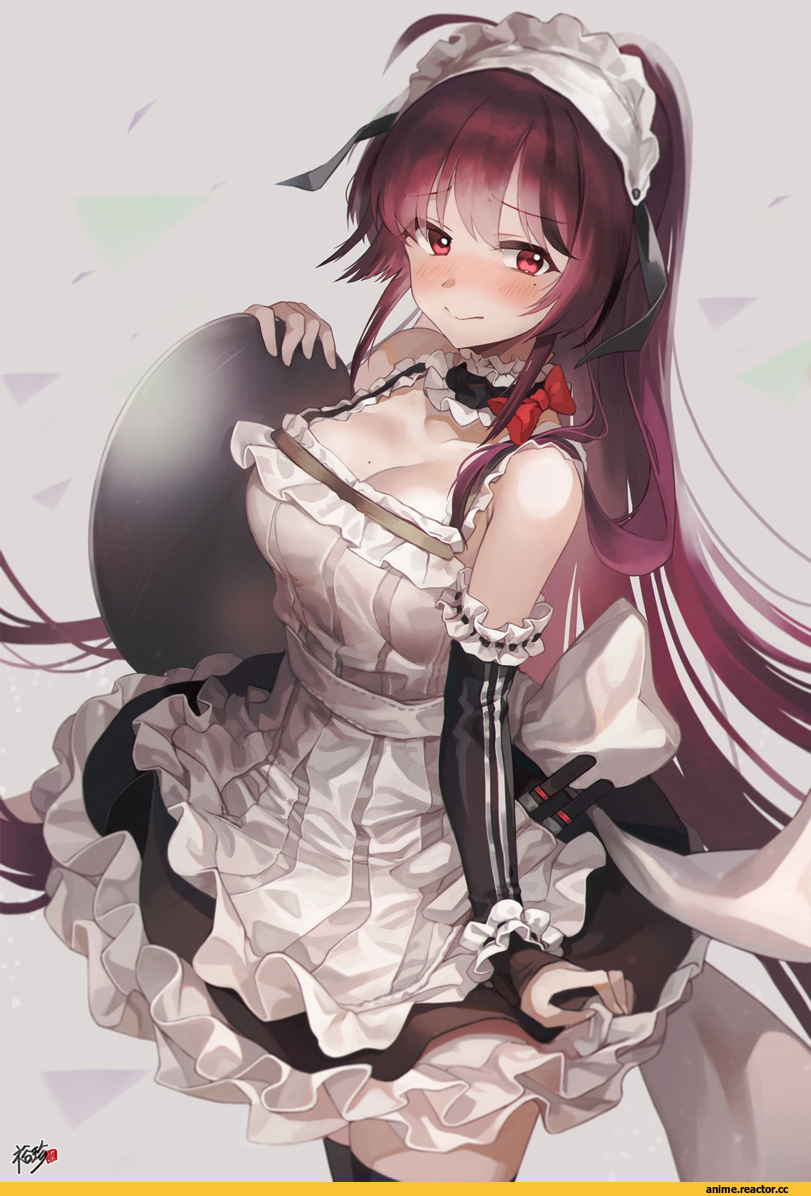 kyjsogom, Anime Art, artist, AO, Anime Ero, Maid, Anime