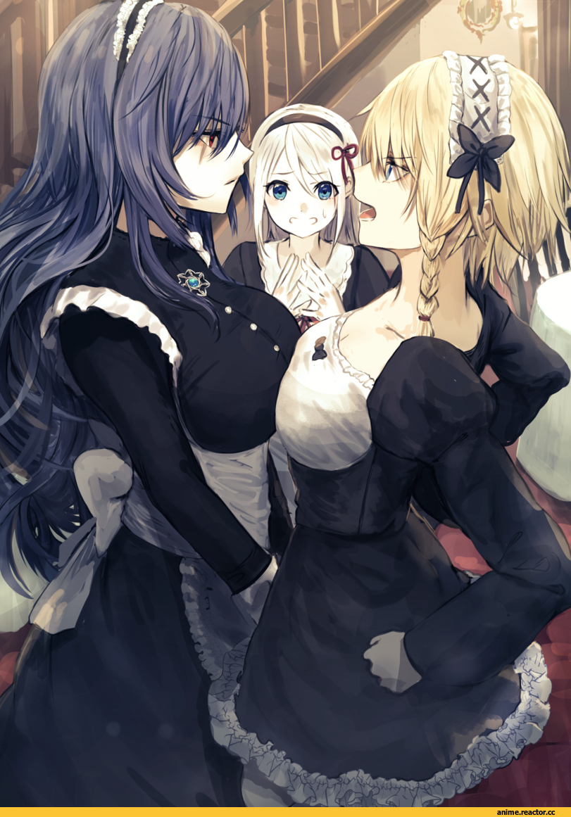 kumamoto nomii-kun, Anime Art, artist, AO, Maid, Anime