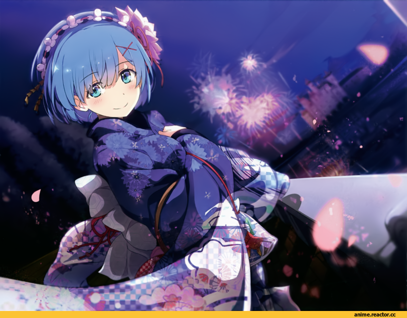 Re Zero Kara Hajimeru Isekai Seikatsu, Rem (re zero), Ogipote, Anime Art, Anime