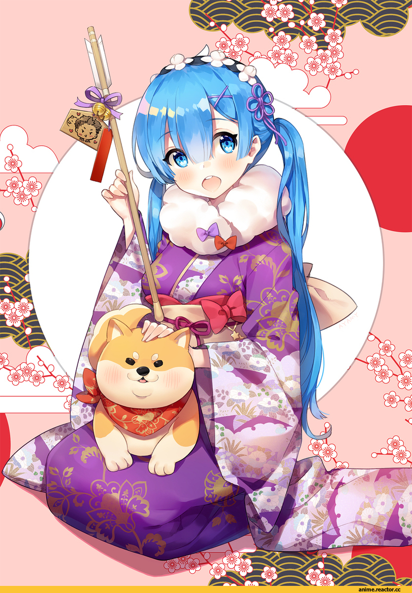 Re Zero Kara Hajimeru Isekai Seikatsu, Rem (re zero), ayami, в комментариях еще одна, Anime