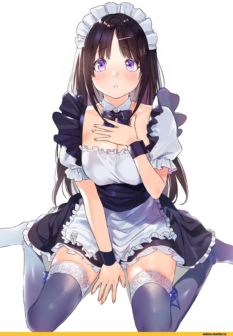 apfl0515, Anime Art, artist, Chitanda Eru, Hyouka, Maid, Anime Ero, Anime