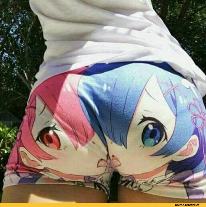 шорты, Re Zero Kara Hajimeru Isekai Seikatsu, Rem (re zero), Ram (Re Zero), Anime
