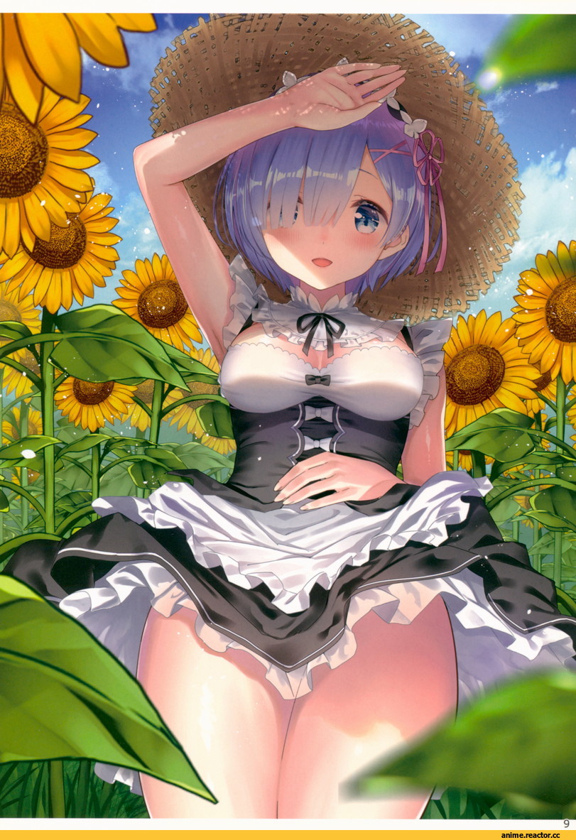Rem (re zero), Re Zero Kara Hajimeru Isekai Seikatsu, Yasuyuki, Anime Art, Anime