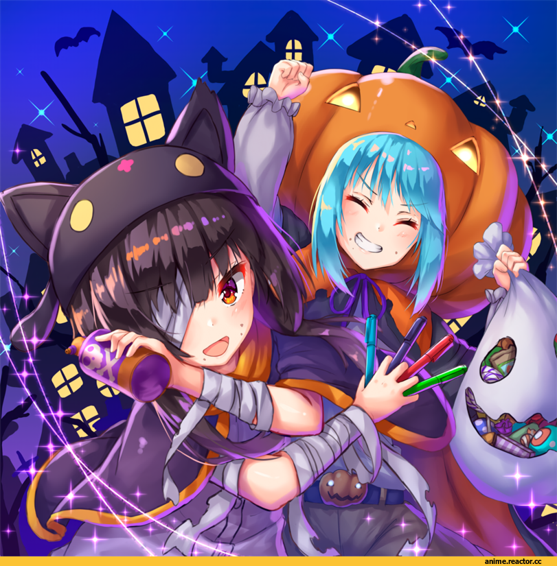 Aqua (KonoSuba), KonoSuba, Megumin, Anime Halloween, Anime