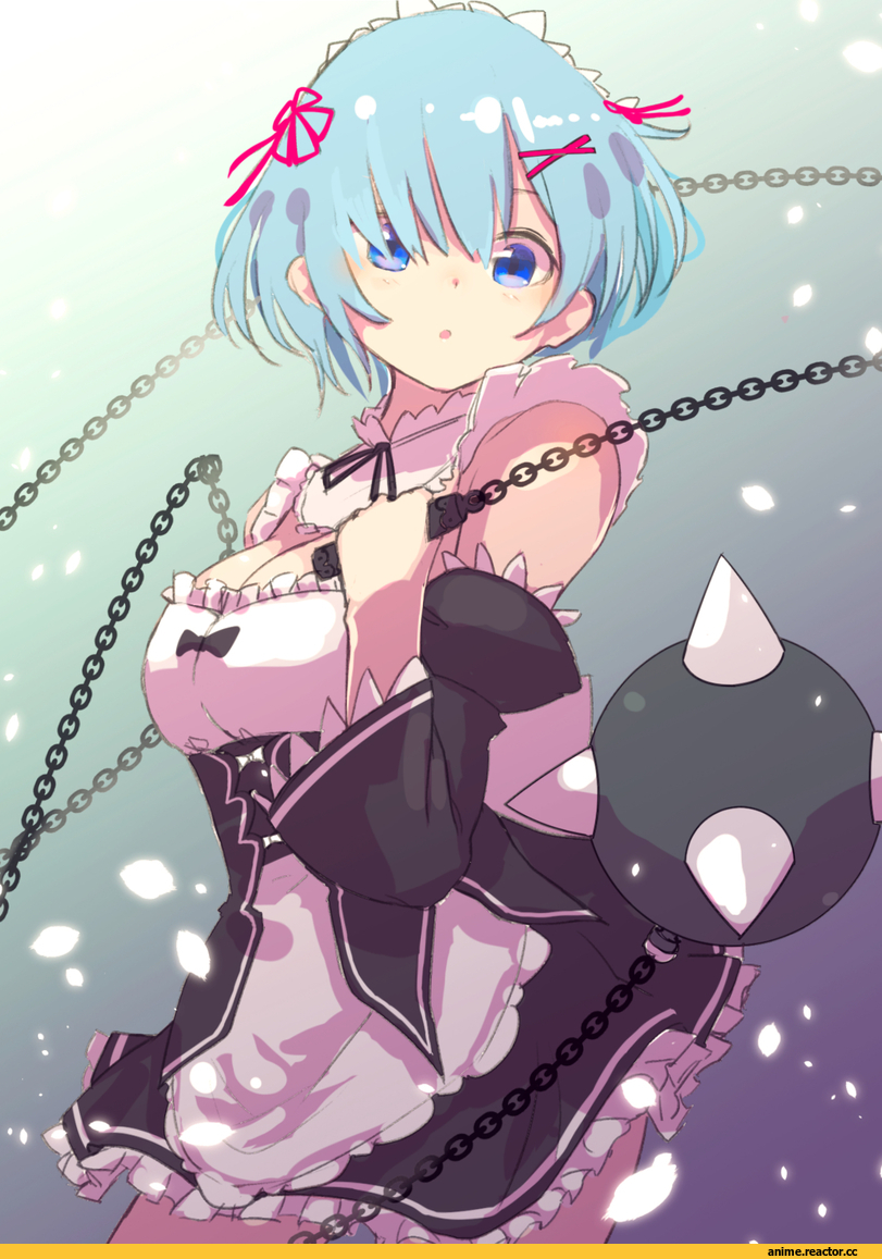 Re Zero Kara Hajimeru Isekai Seikatsu, Rem (re zero), miysin, Anime