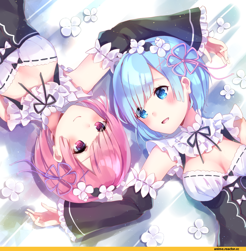 Ram (Re Zero), Re Zero Kara Hajimeru Isekai Seikatsu, Rem (re zero), hoshi no yurara (xxberry 0x0), Anime Art, Anime