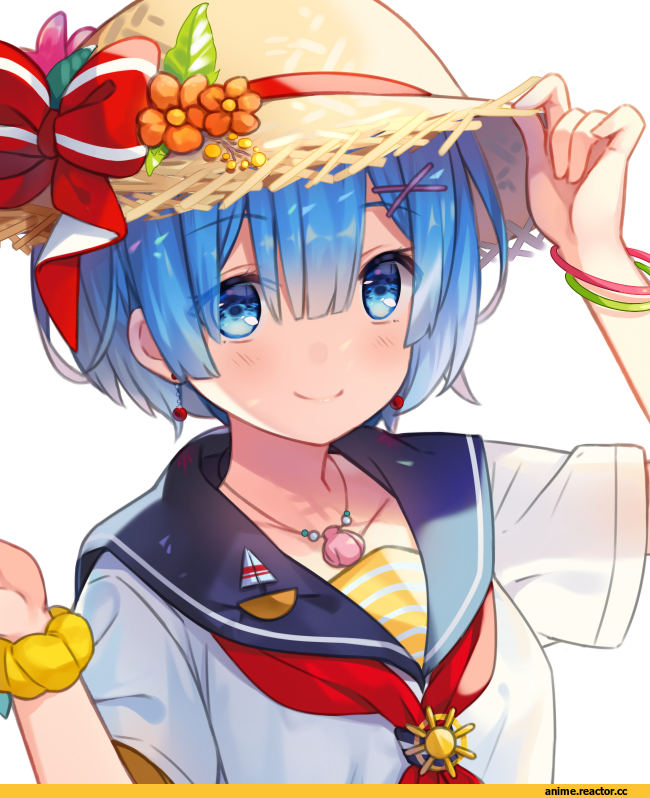 Rem (re zero), Re Zero Kara Hajimeru Isekai Seikatsu, hitsukuya, Anime Art, Anime